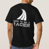 T-shirt Born To Be A Racer (Dos)