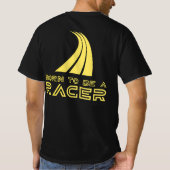T-shirt Born To Be A Racer (Dos)