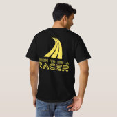 T-shirt Born To Be A Racer (Dos entier)
