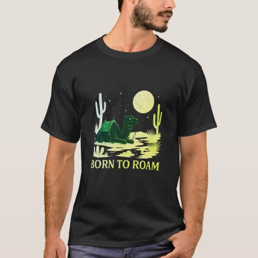 T-shirt Born to Roam (Devant)