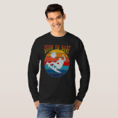 T-shirt Born To Surf Summer (Devant entier)