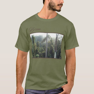 T-shirt Borneo Rainforest Jungle Canopy Treetop Paysage