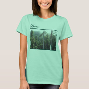 T-shirt Borneo Rainforest Jungle Paysage Photographie