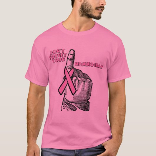 T-Shirt - Borstkanker Mammogram