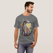 T-shirt Borzoi drôle (Devant entier)