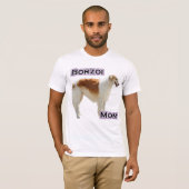 T-shirt Borzoi Maman 4 (Devant entier)