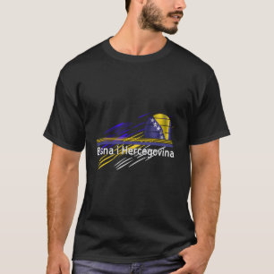 T-shirt Bosna I Hercegovina Bosnie-Herzégovine