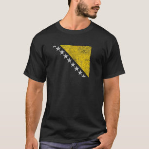 T-SHIRT BOSNIE-ET-HERZÉGOVINE DRAPEAU SARAJEVO YOUGOSLAVIE
