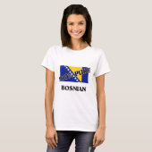 T-shirt BOSNIEN de 100 pour cent (Devant entier)