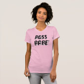 T-shirt BOSS BABE - (devant uniquement, personnalisable po (Devant entier)