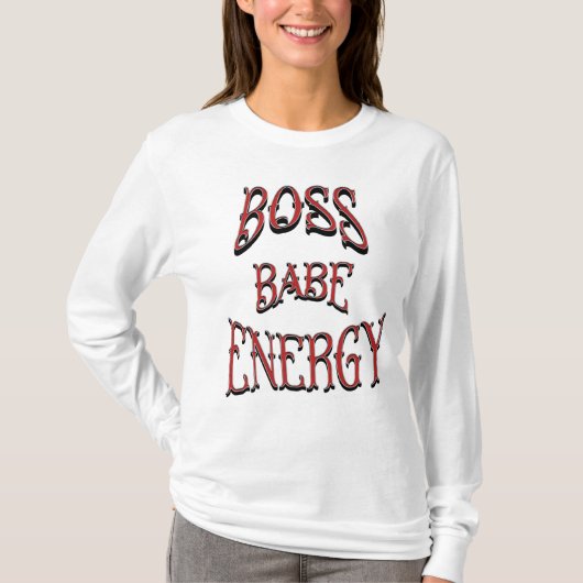 T-shirt Boss Babe Energy (Devant)