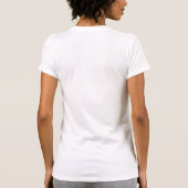 T-shirt BOSS BABE noir script minimal devis de travail ten (Dos)