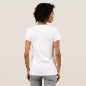 T-shirt BOSS BABE noir script minimal devis de travail ten (Dos entier)