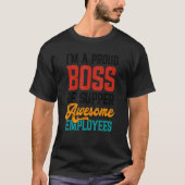T-shirt Boss Day Employé Appréciation Office Pour Les Homm (Devant)