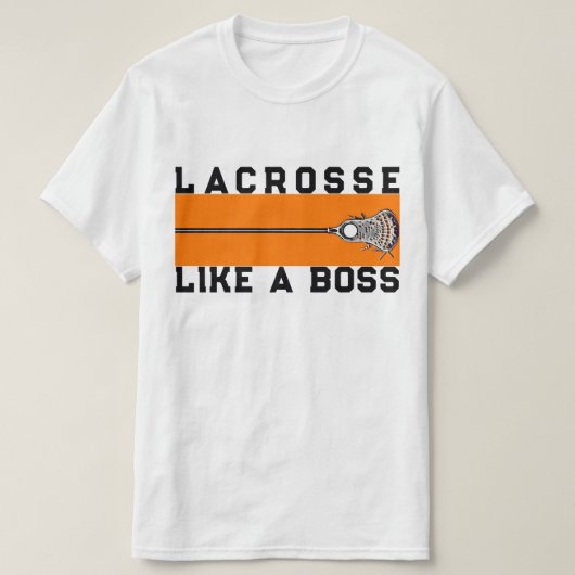 T-shirt Boss de la crosse (Design devant)