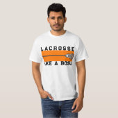 T-shirt Boss de la crosse (Devant entier)