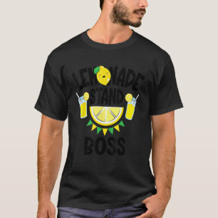 T-shirt Boss de socle en citronnade Enfants Parents