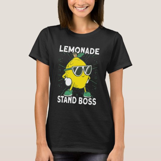 T-shirt Boss de socle Lemonade Crew (Devant)
