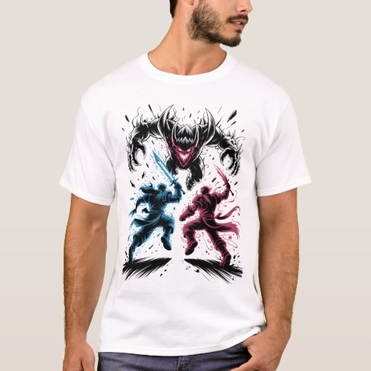 T-shirt Boss Fight (Devant)