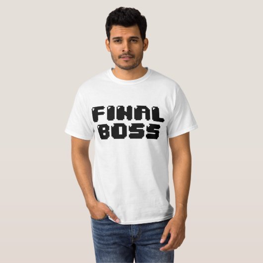 T-SHIRT BOSS FINAL (Devant entier)