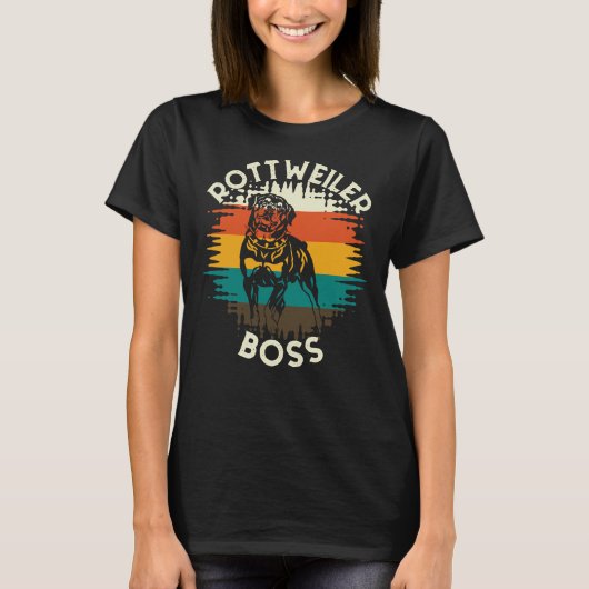 T-shirt Boss Rottweiler (Devant)