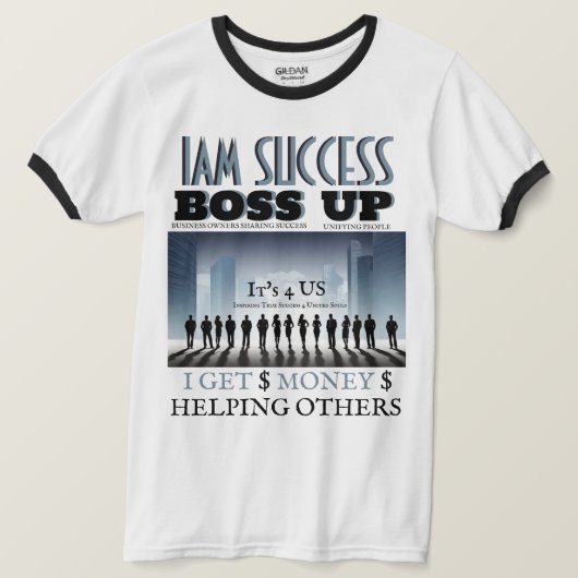 T-shirt BOSS UP (Design devant)