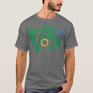 T-shirt Bossa Nova design musical Brésil