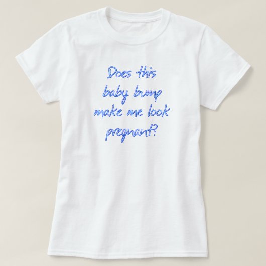 T-shirt Bosse de grossesse (Design devant)