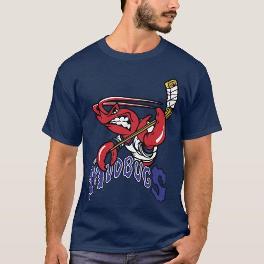 T-shirt Bossier Shreveport Mudbugs (Devant)