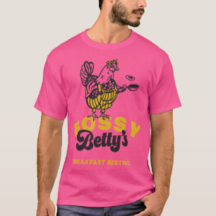 T-shirt Bossy Betty'S Breakfast Bistro Retro Chicken Cooki