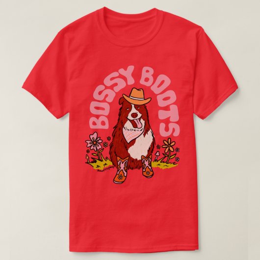 T-shirt Bossy Boots (Design devant)