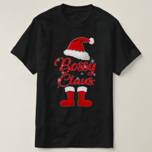T-shirt bossy claus
