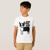 T-shirt Boston Accent Terrier (Devant entier)
