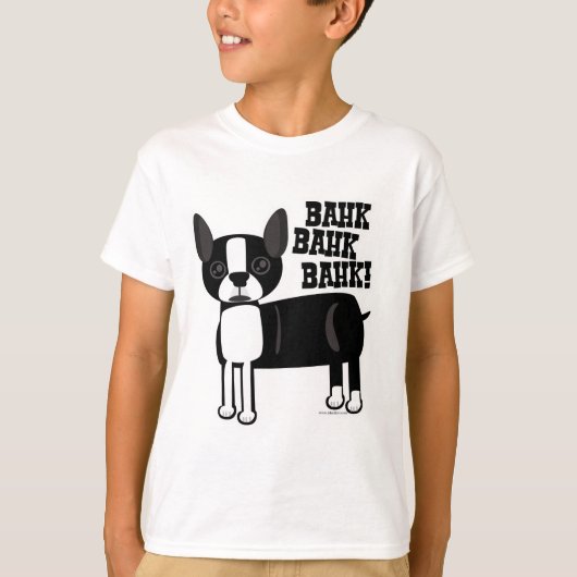 T-shirt Boston Accent Terrier (Devant)