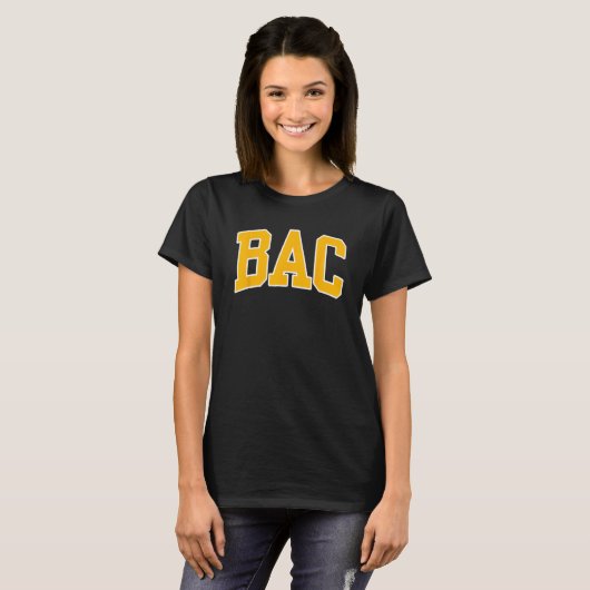 T-shirt Boston Architectural College Arch 02 (Devant entier)