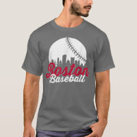Boston Baseball Ball City Massachusetts Retro Vint