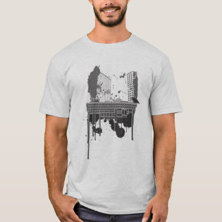 T-shirt Boston brutal (version grise)