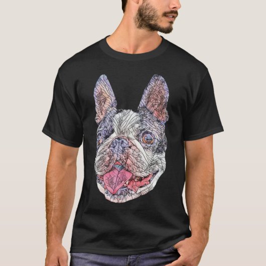 T-shirt Boston Bull Terrier (Devant)