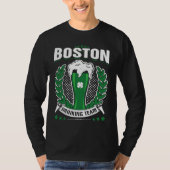 T-shirt Boston Drinking Team St Patrick's Day (Devant)