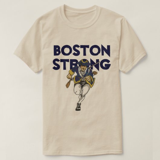 T-shirt Boston fort (Design devant)
