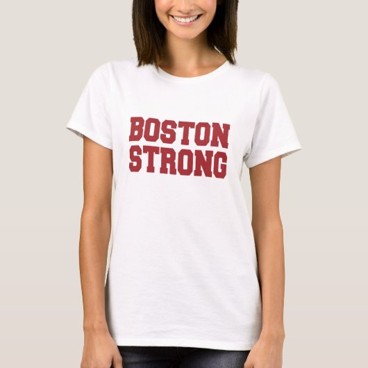 T-SHIRT BOSTON FORT (Devant)