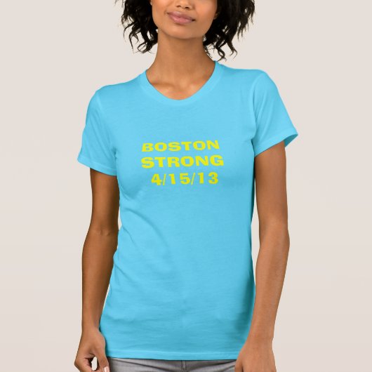 T-SHIRT BOSTON FORT (Devant)