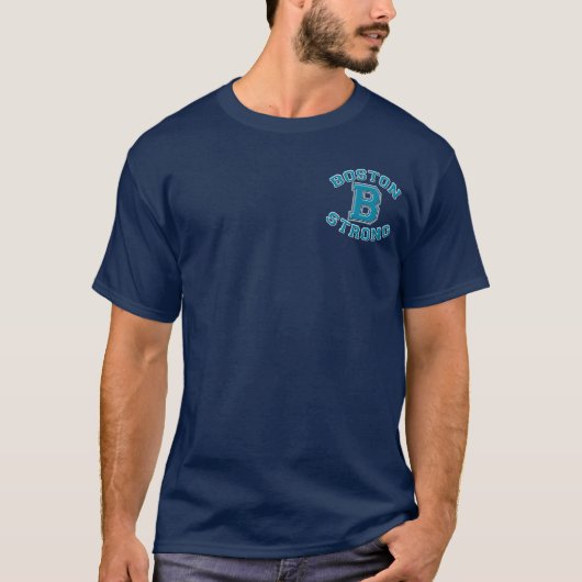 T-SHIRT BOSTON FORT (Devant)