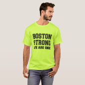 T-shirt Boston Fort NOUS SOMMES UN (Devant entier)