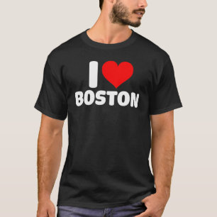 T-shirt Boston - I Heart Boston - I Love Boston