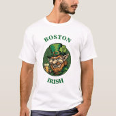 T-shirt Boston Irish Pride (Devant)