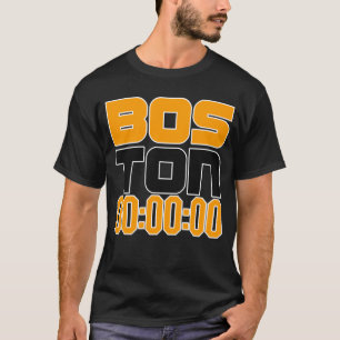 T-shirt Boston   Marathon Runner