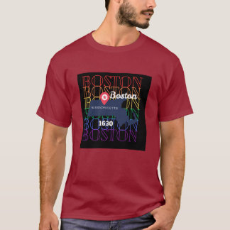 T-shirt Boston, Massachusetts 