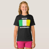 T-shirt Boston Massachusetts Irish Pride – Celtic Roots (Devant entier)