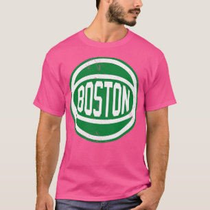 T-shirt Boston Retro Ball White